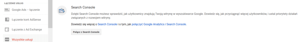 Analytics a Search Console