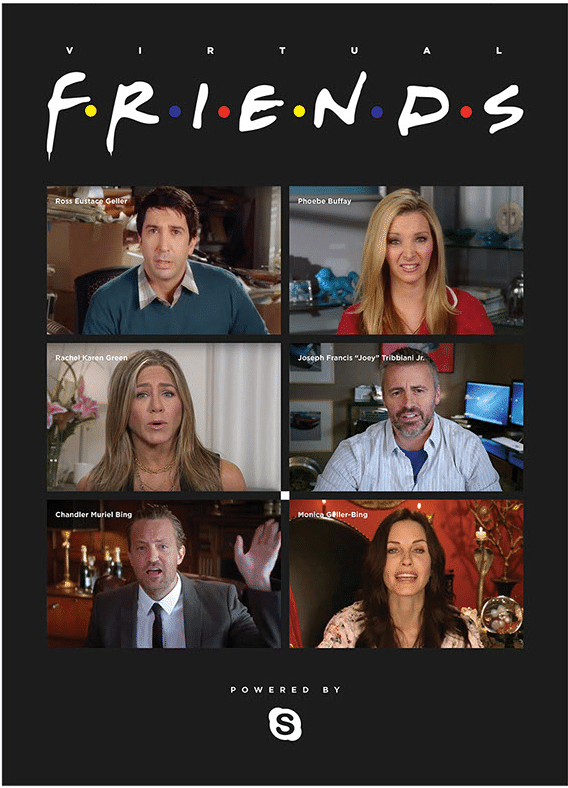 Friends - czat online bohaterów Przyjaciół