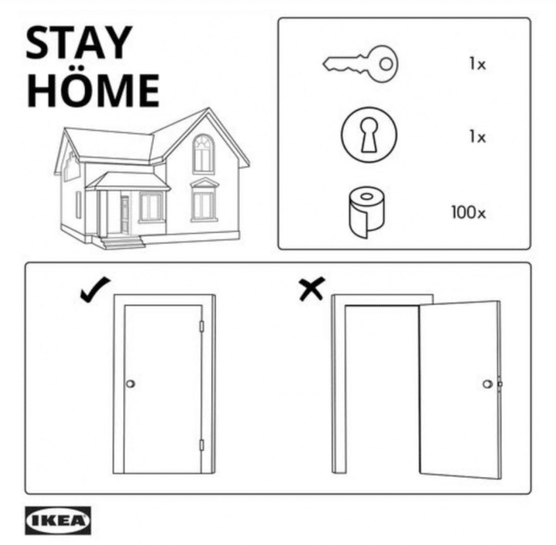 Ikea - instrukcja Stay home